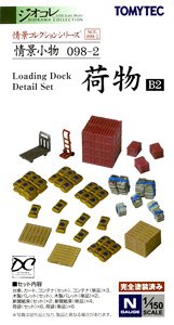 Visual Scene Accessory 098-2 Loading Dock Detail Set (Luggage B2) (Model Train)