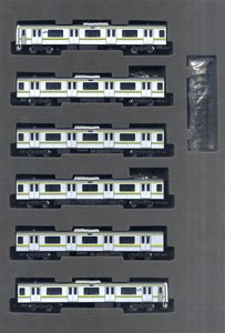 JR 209-2100系 通勤電車 (房総色・6両編成) セット (6両セット) (鉄道模型)