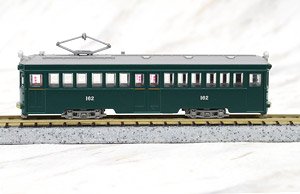 The Railway Collection Hankai Tramway Type MO161 #162 (Green) (Model Train)