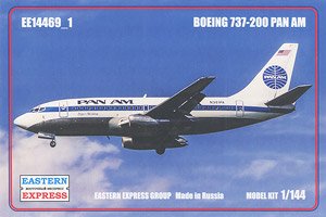 ボーイング737-200 パンアメリカン航空 (プラモデル)