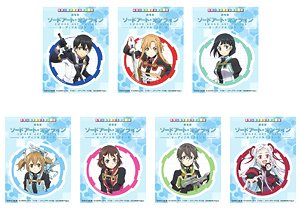 Sword Art Online: Ordinal Scale Trading Smartphone Sticker (Set of 7) (Anime Toy)