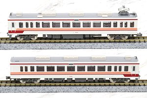 Aizu Railway Series 6050 Two Car Formation Set (w/Motor) (2-Car Set) (Pre-colored Completed) (Model Train)