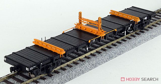 16番(HO) チキ6000形 定尺レール長物車 組立キット タイプA 2輌セット (組み立てキット) (鉄道模型) 商品画像1