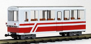 (HOナロー) 黒部峡谷鉄道 ボハフ2500形 密閉型客車 組立キット 2輌セット (2両セット) (組み立てキット) (鉄道模型)