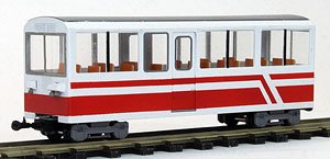 (HOe) The Kurobe Gorge Railway Type BOHA2500 Close Type Middle Passenger Car Kit (Unassembled Kit) (Model Train)