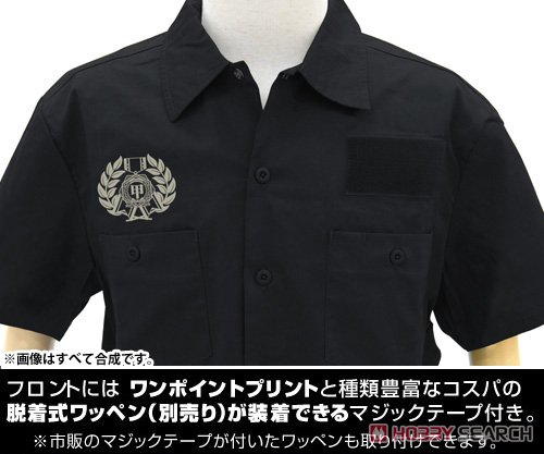 Kantai Collection Teitoku Only Work Shirt Black L (Anime Toy) Item picture2
