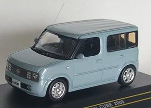 Nissan Cube 2003 Air Blue (Diecast Car)