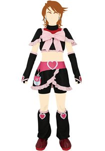 Trantrip Futari wa Pretty Cure Cure Black Costume Set Ladies M (Anime Toy)