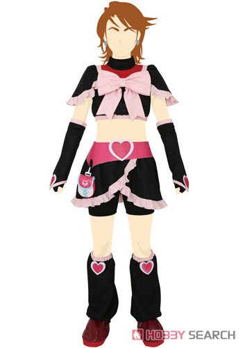 Trantrip Futari wa Pretty Cure Cure Black Costume Set Ladies M (Anime Toy) Item picture1