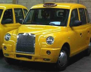 ロンドン タクシー TX4 2007 サンバーストイエロー (ミニカー)