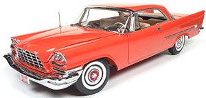 1957 Chryler 300C Hardtop `60th Anniversary` Red (Diecast Car)