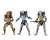 Alien vs. Predator Arcade/ 7inch Action Figure Predator Side (Set of 3) (Completed) Item picture7