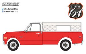 1970 Chevrolet C-10 Pickup with Camper Shell (ミニカー)