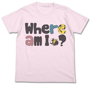 らんま1/2 方向音痴のPちゃんTシャツ LIGHT PINK XL (キャラクターグッズ)