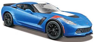 2017 Corvette Grand Sports (Metallic Blue) (Diecast Car)
