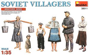 Soviet Villagers (Plastic model)