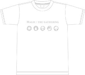 MTG Tシャツ マナモチーフ WHT L (キャラクターグッズ)