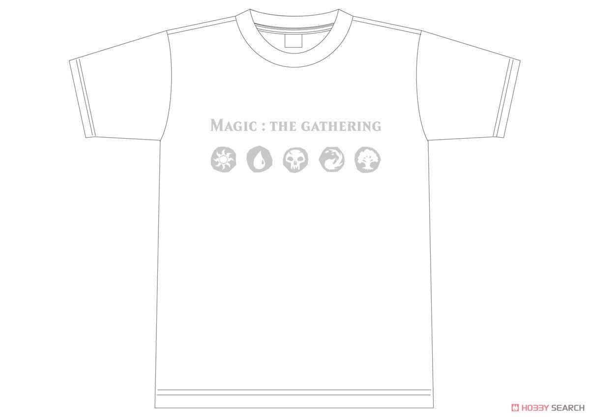 MTG Tシャツ マナモチーフ WHT L (キャラクターグッズ) 商品画像1