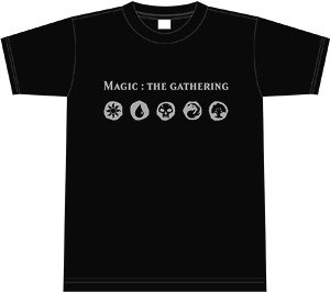 MTG Tシャツ マナモチーフ BLK L (キャラクターグッズ)