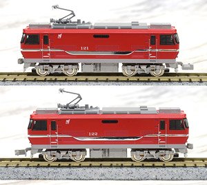 Meitetsu Type EL120 Electric Locomotive Two Car (T+T) (without Motor) (2-Car Set) (Pre-colored Completed) (Model Train)