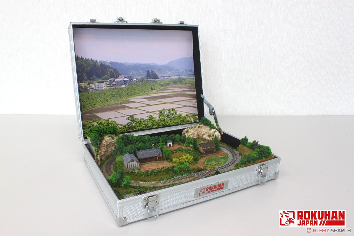 (Z) ミニトランクレイアウト (塗装済み完成品) (鉄道模型) 商品画像2