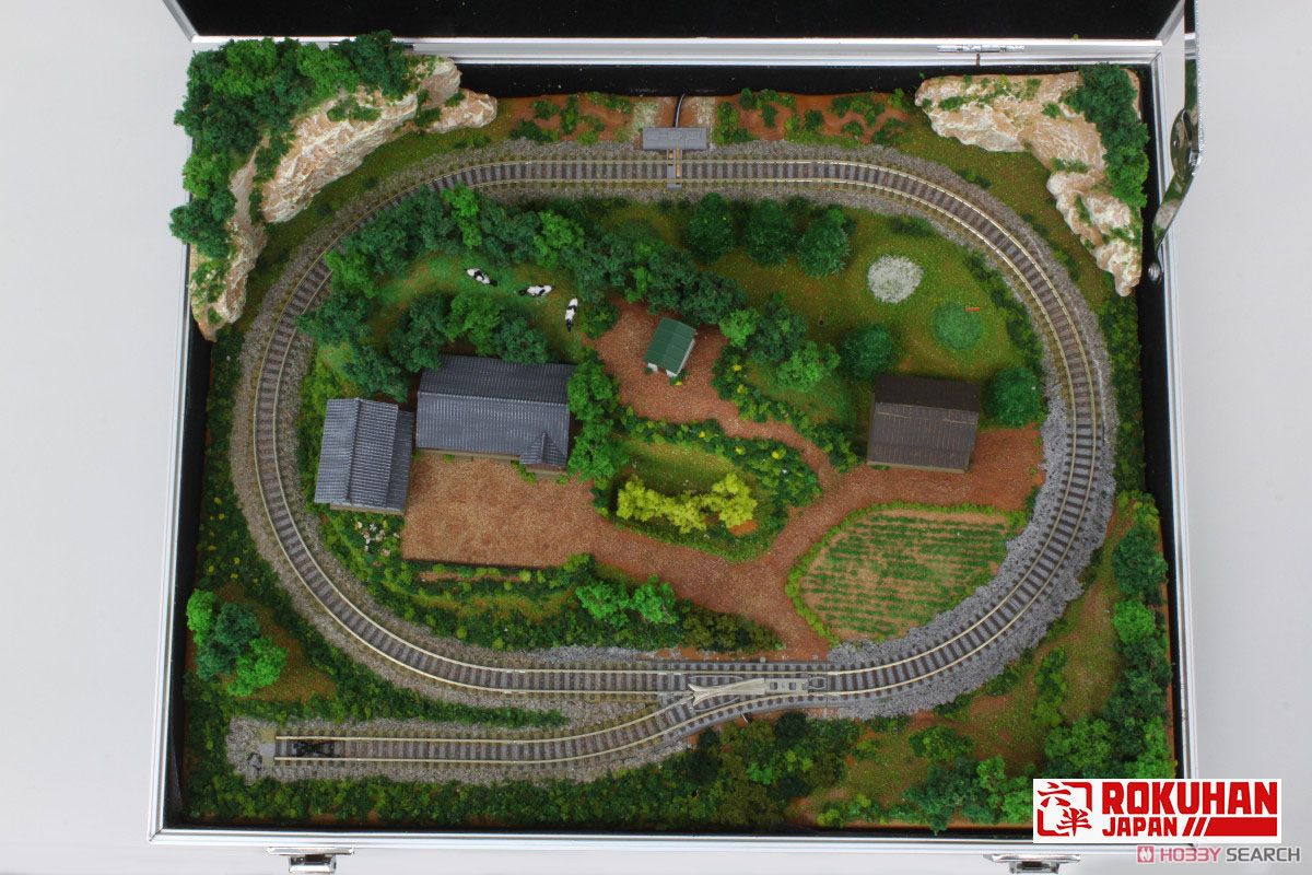 (Z) ミニトランクレイアウト (塗装済み完成品) (鉄道模型) 商品画像3