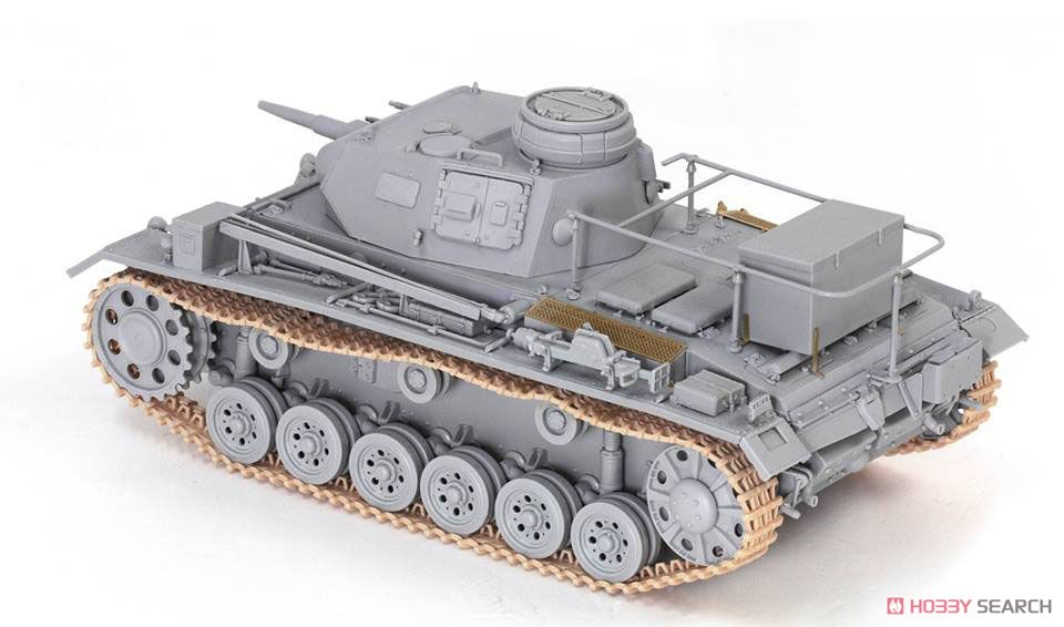 WW.II ドイツ アフリカ軍団III号指揮戦車H型 (スマートキット) (プラモデル) その他の画像6