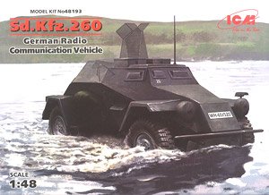 Sd.Kfz.260, German Radio Communication Vehicle (Plastic model)