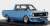 Nissan Sunny Truck Long (B121) Metallic Blue (ミニカー) 商品画像1
