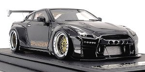 PANDEM R35 GT-R Black (ミニカー)