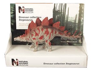 英国自然史博物館 ステゴサウルス (17cm) (完成品)