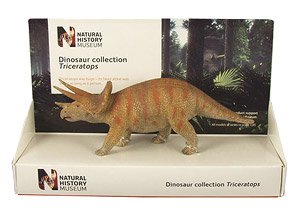 英国自然史博物館 トリケラトプス (18cm) (完成品)