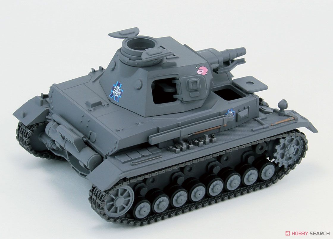 ガールズ&パンツァー IV号戦車D型エンディングVer. 半塗装済みプラモデル (プラモデル) 商品画像2