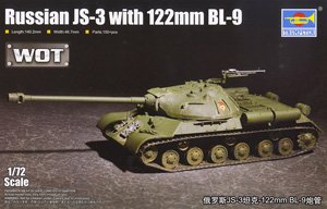 ソビエト軍 JS-3 60口径122mm砲搭載型 (プラモデル)