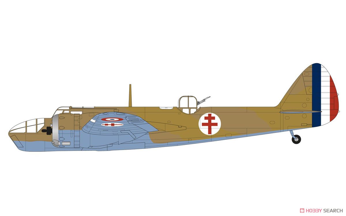 ブリストル ブレニム Mk.IV (爆撃機型) (プラモデル) 塗装1