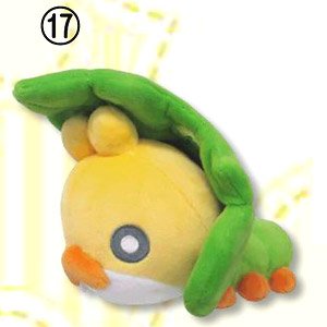 Pokemon Plush PP92 Sewaddle (S) (Anime Toy)