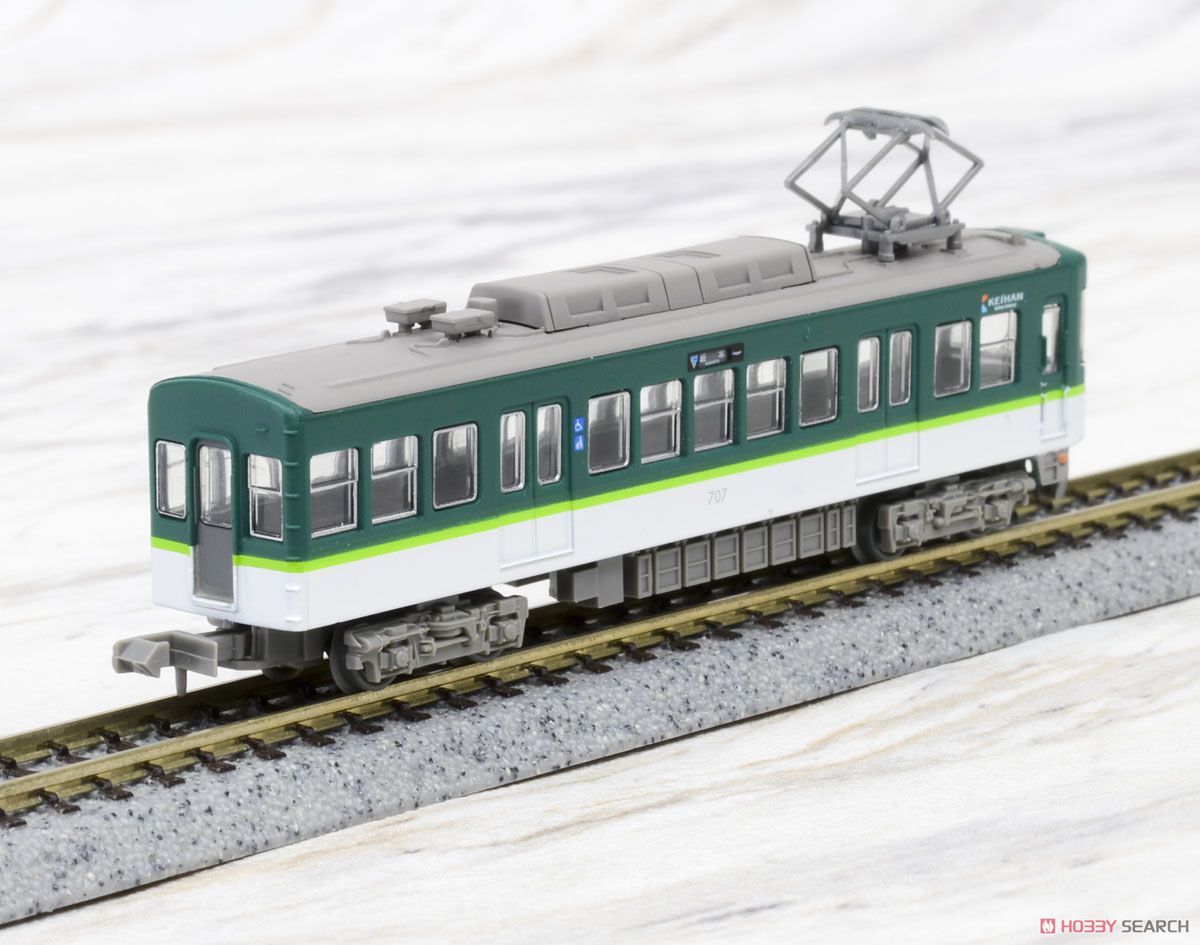 鉄道コレクション 京阪電車大津線 700形 (新塗装) (2両セット) (鉄道模型) 商品画像6