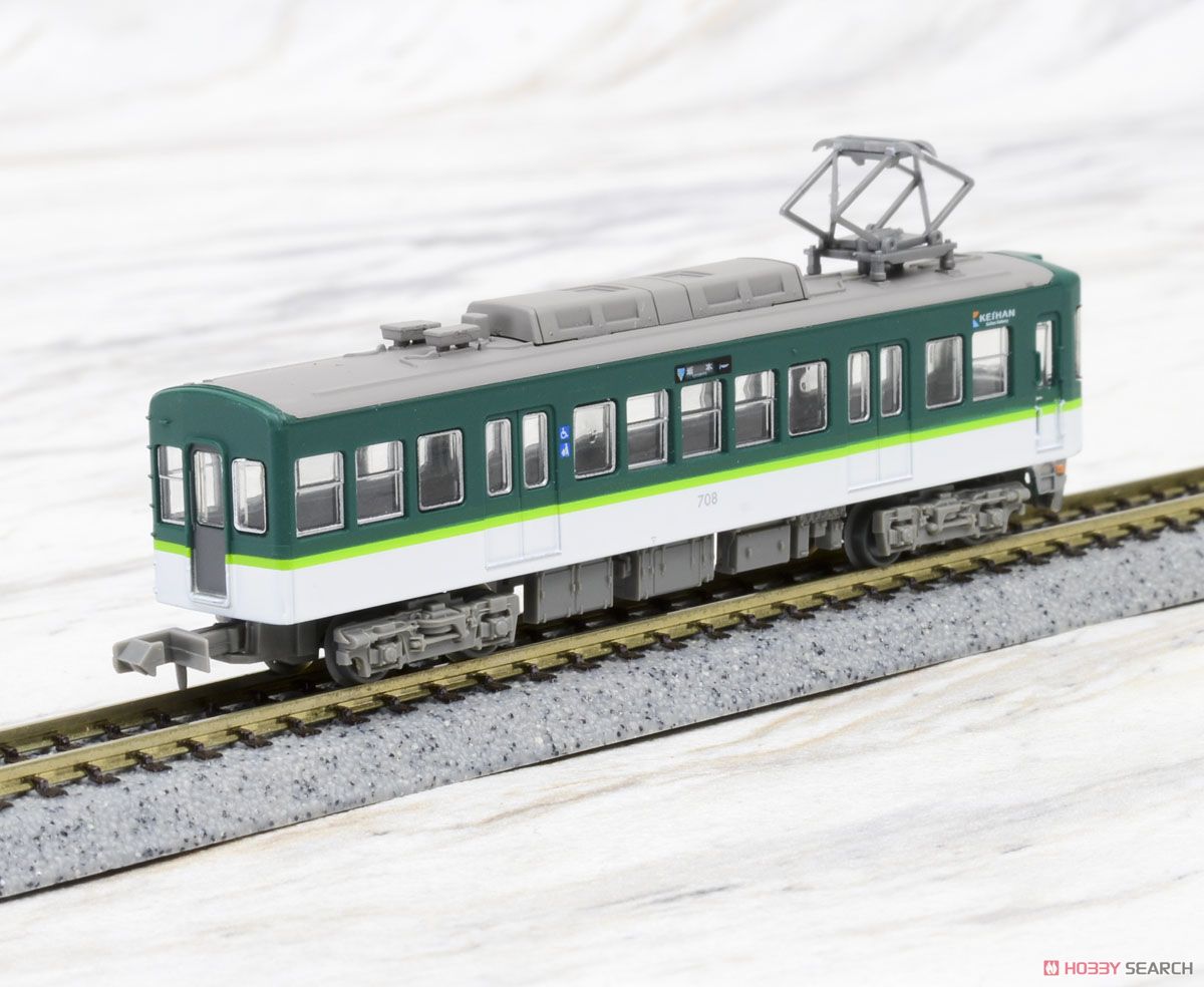 鉄道コレクション 京阪電車大津線 700形 (新塗装) (2両セット) (鉄道模型) 商品画像8