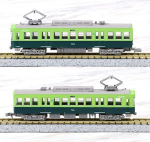 The Railway Collection Keihan Electric Railway Otsu Line Type 700 (2-Car Set) (Model Train)
