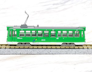 The Railway Collection Sapporo City Transportation Bureau Type 250 Z Pantograph Car (#253) (Model Train)