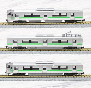 JR 733-3000系 近郊電車 (エアポート) 基本セット (基本・3両セット) (鉄道模型)