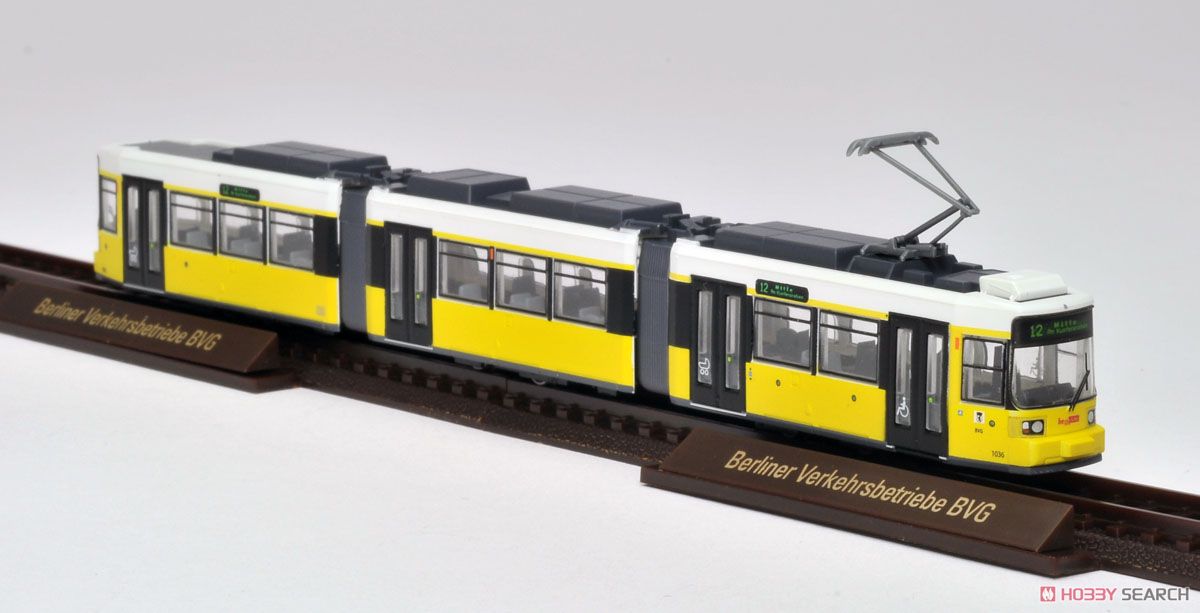 ワールド鉄道コレクション ベルリン市電 1000タイプ (鉄道模型) 商品画像1