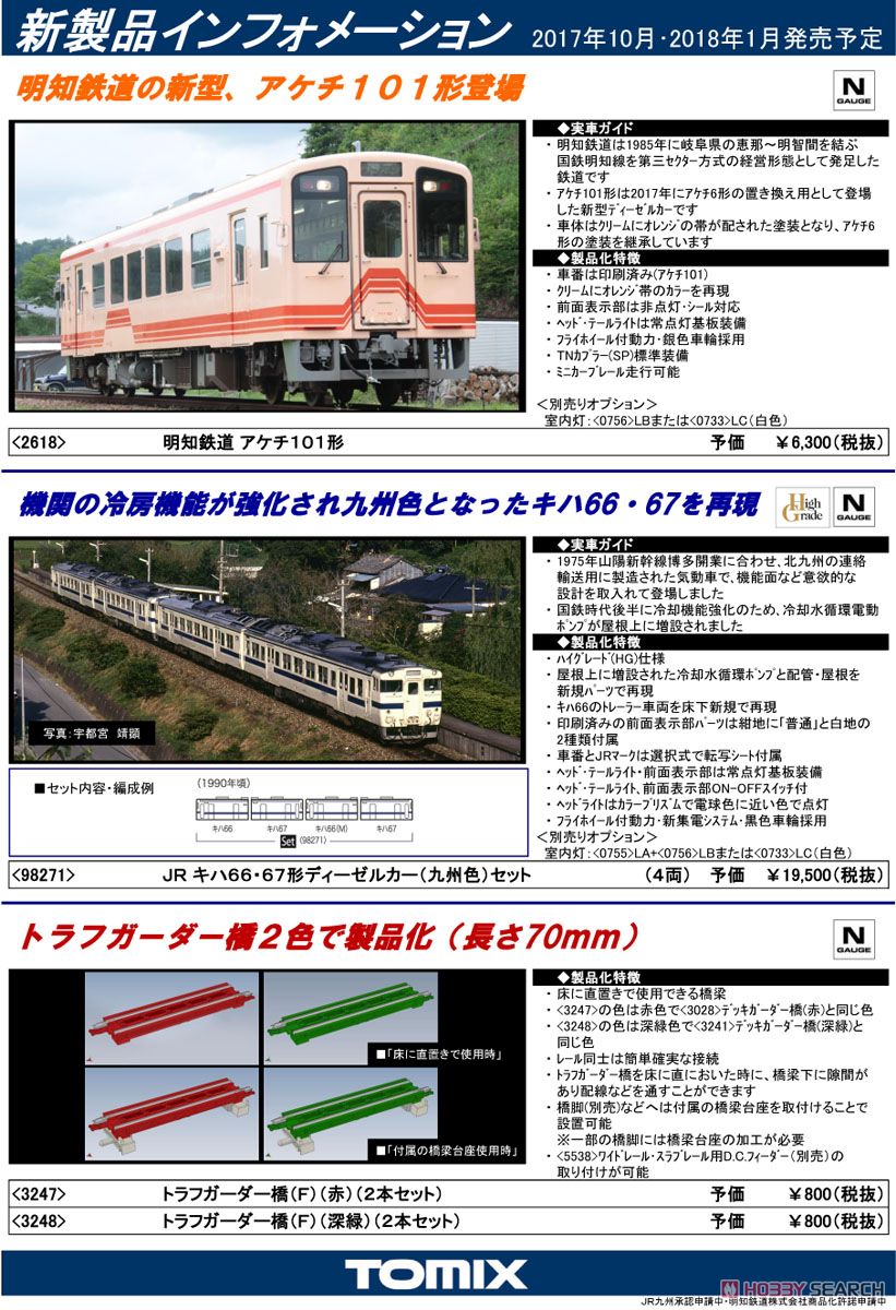 Fine Track トラフガーダー橋 (F) (赤) (2本セット) (鉄道模型) 解説1