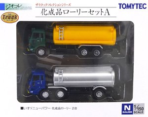 ザ・トラックコレクション 化成品ローリーセットA (いすゞニューパワー 化成品ローリー 2台) (鉄道模型)