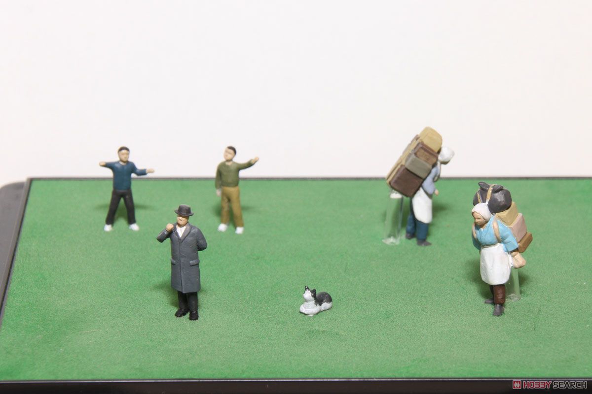 The human 80 Train Passengers with Cat (Nekoya Line People B) (Model Train) その他の画像1