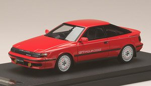 トヨタ セリカ GT-Four (ST165) 1986 スポーツホイール スーパーレッドII (ミニカー)