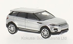 (HO) Land Rover Range Rover Evoque 2011 Silver (Model Train)