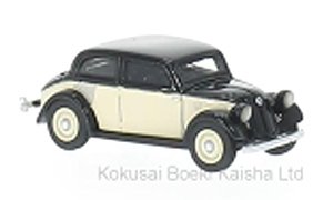 (HO) Mercedes 130 (W23) 1934 Black/Beige (Model Train)