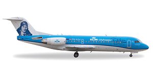 フォッカー 70 KLM シティホッパー `Fokker Thank you` PH-KZU (完成品飛行機)