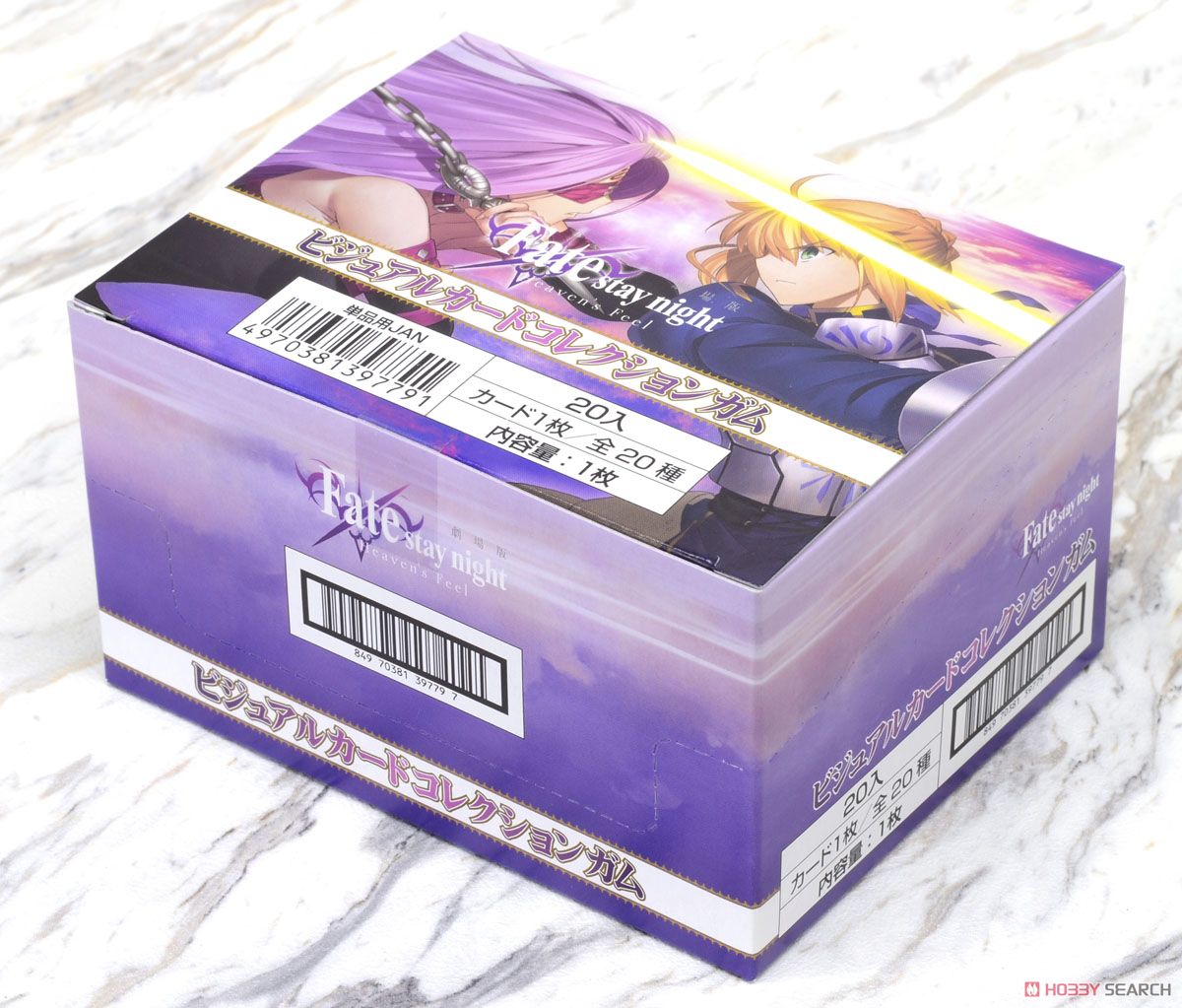 Fate/stay night: Heaven`s Feel Visual Card Collection Gum (Set of 20) (Shokugan) Package1
